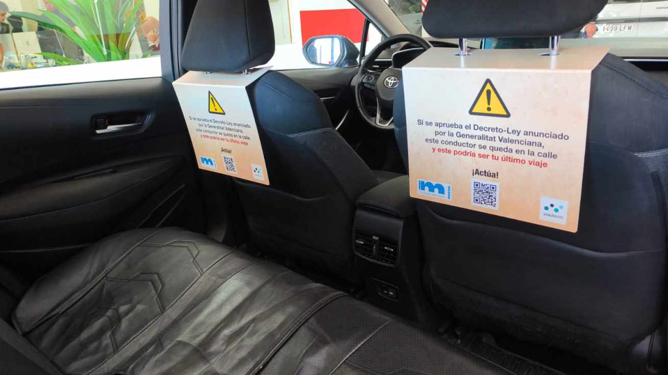 “Aquest podria ser el teu últim viatge”: Així alerten les VTC les conseqüències del nou decret llei