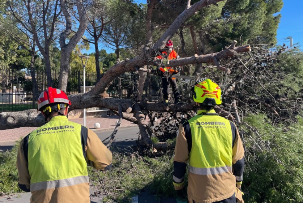 La borrasca Oriana deixa ràfegues de fins a 172 km/h a Castelló