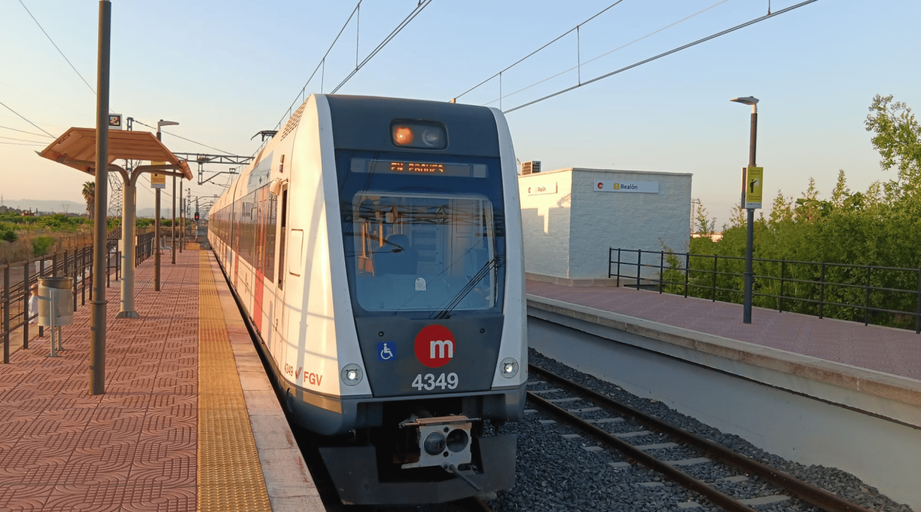 El robatori d'un cable provoca retards en les línies 1, 2 i 7 de Metrovalencia des de primera hora del dimarts