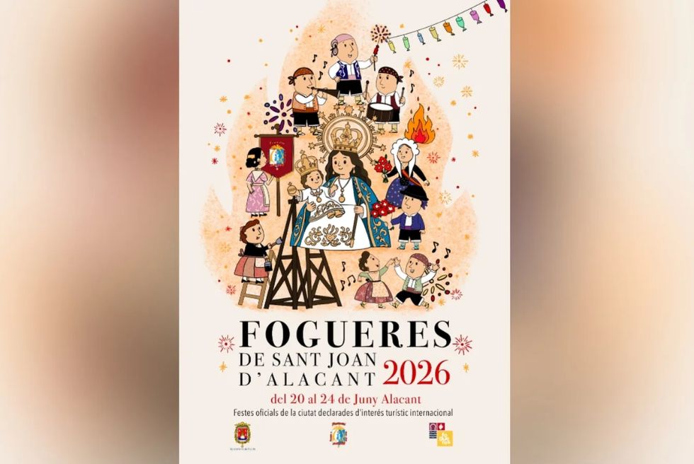 Les Fogueres de Sant Joan 2026 presenten el seu cartell oficial