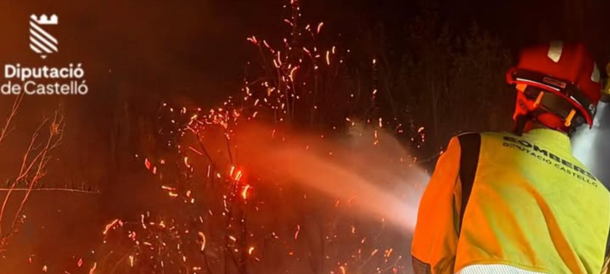 L'incendi de Soneja afecta 150 hect&agrave;rees de la Serra d'Espad&agrave;
