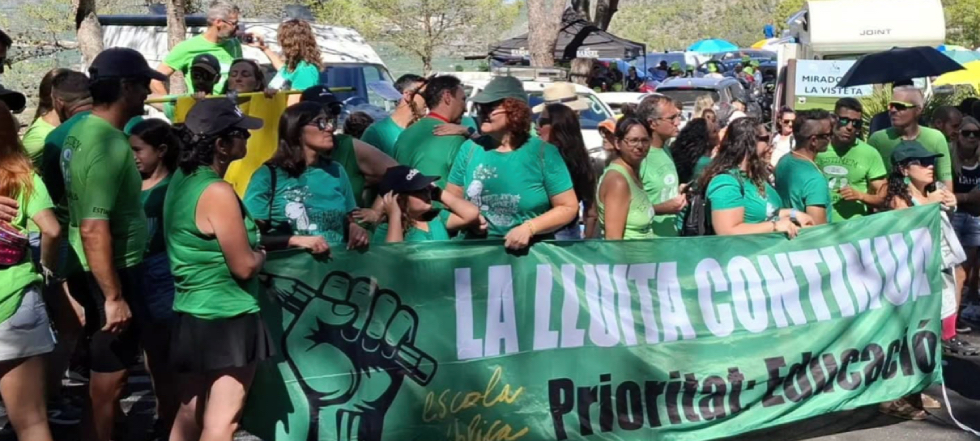 Tornen les protestes educatives amb l'inici del curs