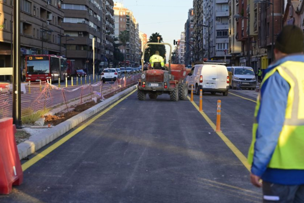 Giorgeta i Pérez Galdós recuperen els quatre carrils després de mesos d'obres i desviaments