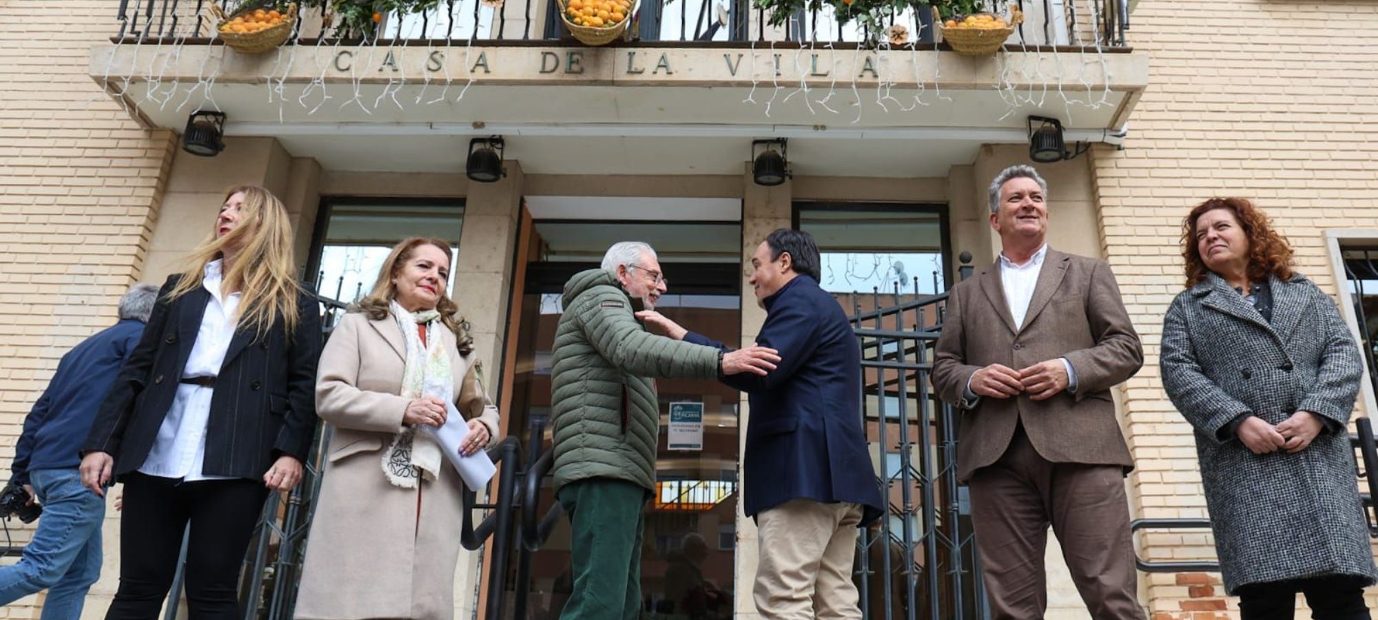 Llorca visita la zona cero en la seua primera eixida oficial